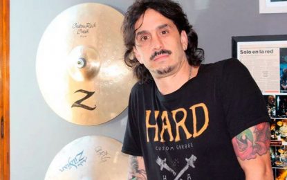 Murió Martín Carrizo, el baterista hermano de Caramelito