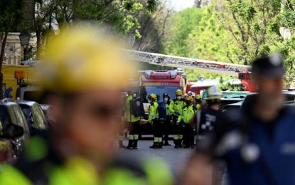 Explotó un edificio en Madrid: hay 18 heridos y dos desaparecidos
