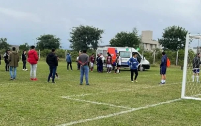 Balearon a un árbitro en un partido de fútbol en Tucumán