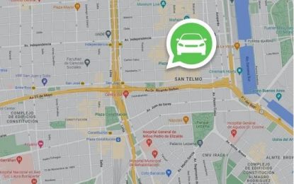 Cómo saber dónde estacionaste el auto usando WhatsApp