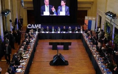 Daniel Scioli ante la CAME: «Argentina puede encarar exitosamente una agenda de desarrollo nacional»
