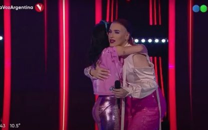 El show de Lali Espósito con Salustiano, el drag queen que deslumbró en La Voz Argentina