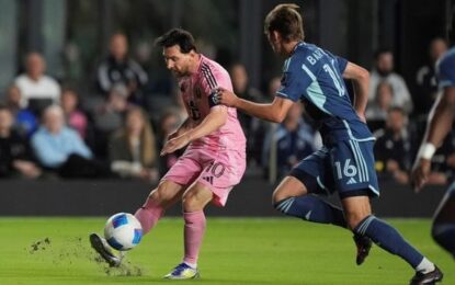 El golazo de Lionel Messi para el triunfo de Inter Miami ante Sporting Kansas City