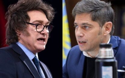 Javier Milei rechazó la invitación de Axel Kicillof para trabajar juntos por la seguridad