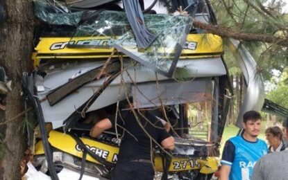 Tragedia en Misiones: un muerto y 16 hospitalizados tras el choque entre un micro y una camioneta