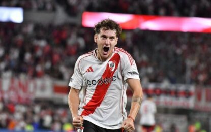 Herido, River pasó por arriba a Atlético Tucumán pero ganó solo 1-0 con un golazo de Facundo Colidio