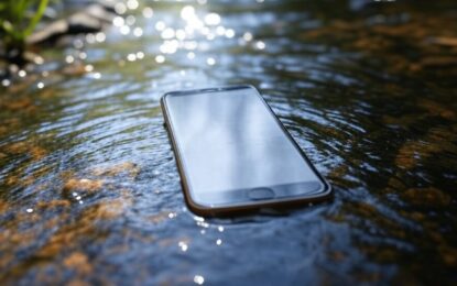 Pocos lo saben: la tecla que hay que presionar si tu celular se cae al agua