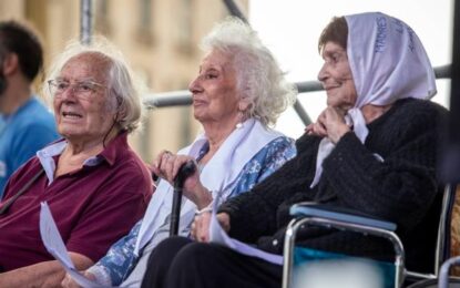 El discurso de Estela de Carlotto en el Día de la Memoria: «Nunca es tarde»