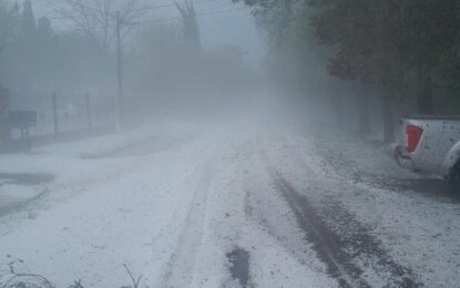 Funes, la ciudad de Santa Fe que quedó sepultada bajo el granizo tras el fuerte temporal