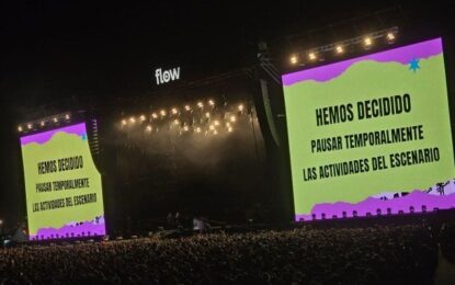 Lollapalooza 2025: suspendieron el show de Olivia Rodrigo por problemas de seguridad