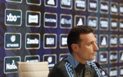 Los 11 de Lionel Scaloni para el clásico con Brasil