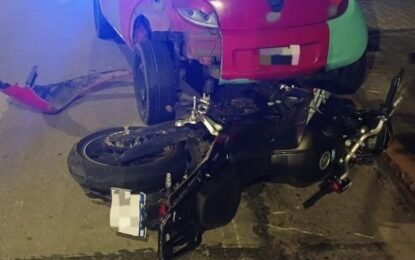 Joven de 20 años embistió a una moto mientras conducía borracho: un nene de 6 años está grave