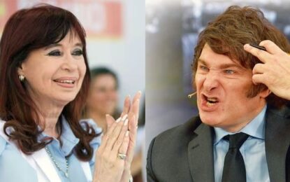 Nuevo «Che Milei» de Cristina Kirchner contra el Presidente: «Devaluación»