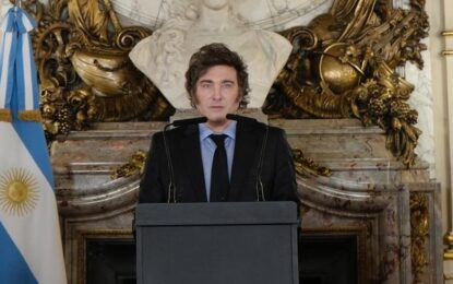 Javier Milei afirmó que la reducción de la pobreza se debe a «un ajuste fiscal sin precedentes»