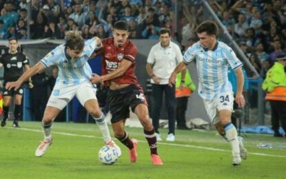 Racing sufrió pero venció 1-0 a Central Córdoba y sigue en zona de clasificación