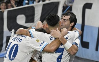 Torneo Apertura: Racing, con tres goles de Maravilla Martínez, se impuso 4-1 ante Banfield en el Cilindro