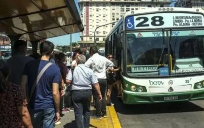 Paro de colectivos: qué líneas no adhieren a la medida de fuerza y funcionan con normalidad