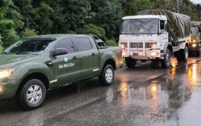 El Gobierno mandó al Ejército para ayudar a los inundados de San Antonio de Areco