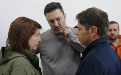 Temporal e inundaciones en PBA: Patricia Bullrich y Luis Petri viajan a la zona más afectada por el temporal