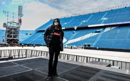 La colecta solidaria que se hizo en el show de Lali Espósito fue un éxito: más de 1200 kilos de alimentos