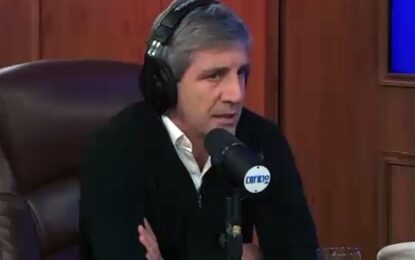 Luis Caputo: «Podrías usar los dólares para pagar en el supermercado»