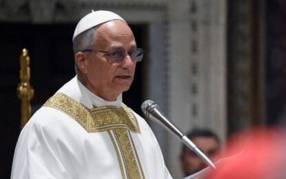 El Vaticano presentó el escudo y el lema del papa León XIV: «En Cristo, somos uno»