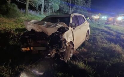 Diputado cordobés protagonizó un trágico choque en la Ruta 6: murió una mujer