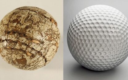 De la madera a la inteligencia artificial, la sorprendente evolución de la pelota de golf