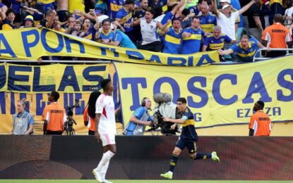 En un partidazo y tras ir ganando 2-0, Boca empató 2-2 con Benfica en su debut en el Mundial de Clubes