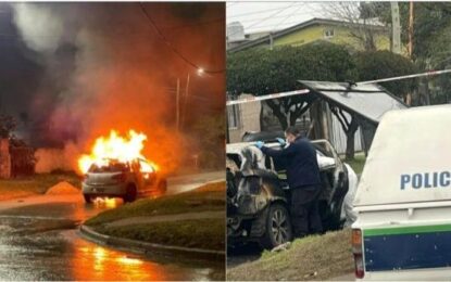 Tortuguitas: hallan dos cuerpos calcinados dentro de un auto e investigan posible ajuste de cuentas