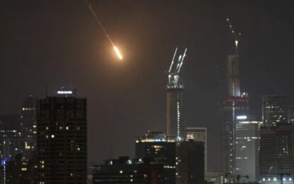 Irán lanzó una nueva oleada de misiles contra Israel