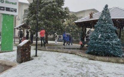 Brasil: sorpresa por una intensa nevada en el sur del país