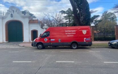 Amenaza de bomba en Olivos: alarma por una llamada que activó un amplio operativo