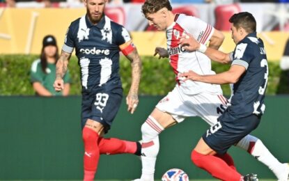 River dominó y tuvo las más claras pero no pudo derrotar a Monterrey: se juega la clasificación con Inter