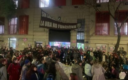Primeras tomas en facultades de la UBA por el fallo de la Corte Suprema contra Cristina Kirchner