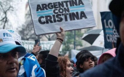 Marcha por Cristina Kirchner , la movilización a Plaza de Mayo