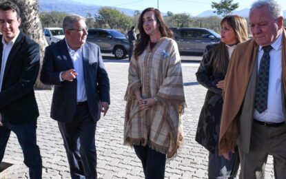 Incómodo momento para Victoria Villarruel en la previa de la Fiesta del Poncho en Catamarca