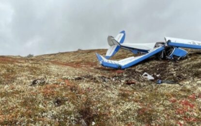 La increíble causa que provocó la caída de un avión en Alaska