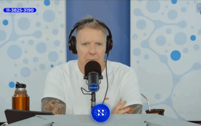 «Es fake»: Fantino, en llamas, publicó el video completo y denunció una “operación berreta”