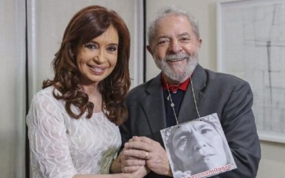 Los abogados de Cristina Kirchner solicitaron a la Justicia que Lula da Silva pueda visitarla