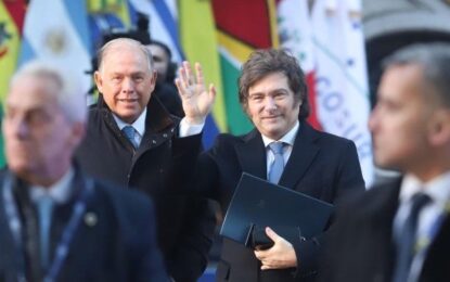 Javier Milei amenazó con abandonar el Mercosur: «Emprenderemos el camino de la libertad»