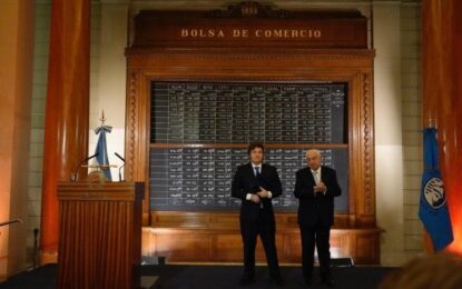 Javier Milei, complicado: «Vamos a tener más volatilidad, más Riesgo País y bajará el crecimiento»