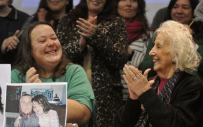 Abuelas de Plaza de Mayo anunció la restitución del nieto 140: «Es un bálsamo para seguir, a pesar de las circunstancias»