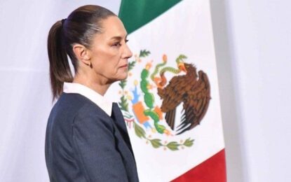 Presidenta de México repudió el racismo de una actriz argentina que atacó a un agente de tránsito