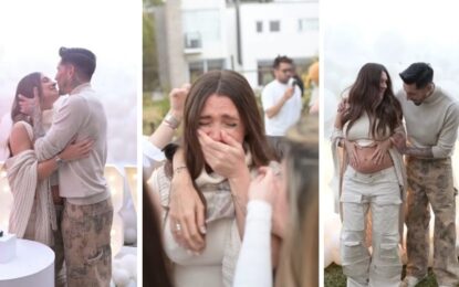 Cami Homs anunció su embarazo de José Sosa: la emotiva ceremonia para revelar el sexo del bebé