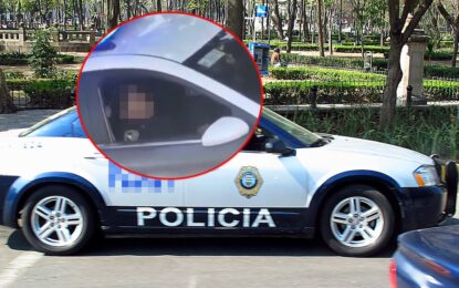 Escándalo en México: graban a policías en pleno acto sexual dentro de una patrulla