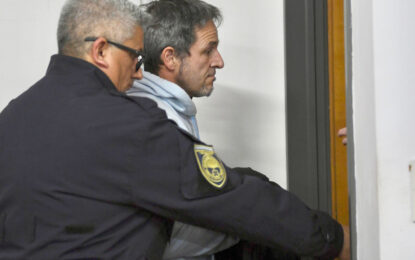Condena al ex de Julieta Prandi: así fue el momento en que se llevan detenido a Claudio Contardi