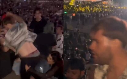“La noche se volvió traumática”: un hombre dejó inconsciente a una mujer durante un show