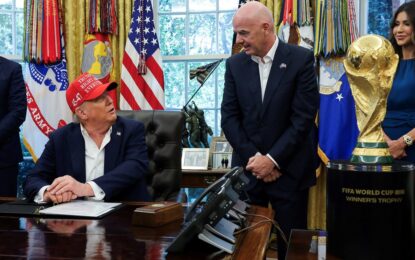 Mundial 2026: Donald Trump recibió a Gianni Infantino en la Casa Blanca para anunciar cuándo y dónde será el sorteo de la Copa del Mundo