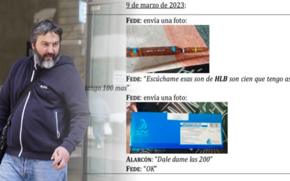 La huella de 200 ampollas de fentanilo HLB que complican a Ariel García Furfaro con el narcotráfico